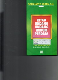 Image of Kitab Undang-Undang Hukum Perdata